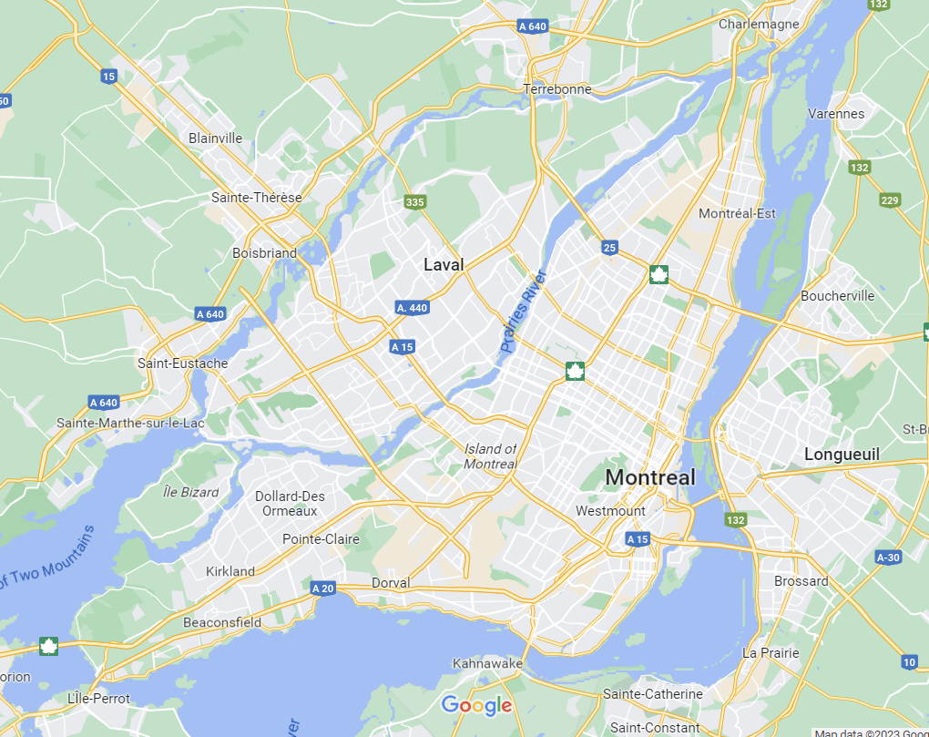greater montreal area
